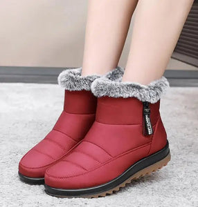 BOTTINES EN PELUCHE Chaud et IMPERMÉABLES pour femmes