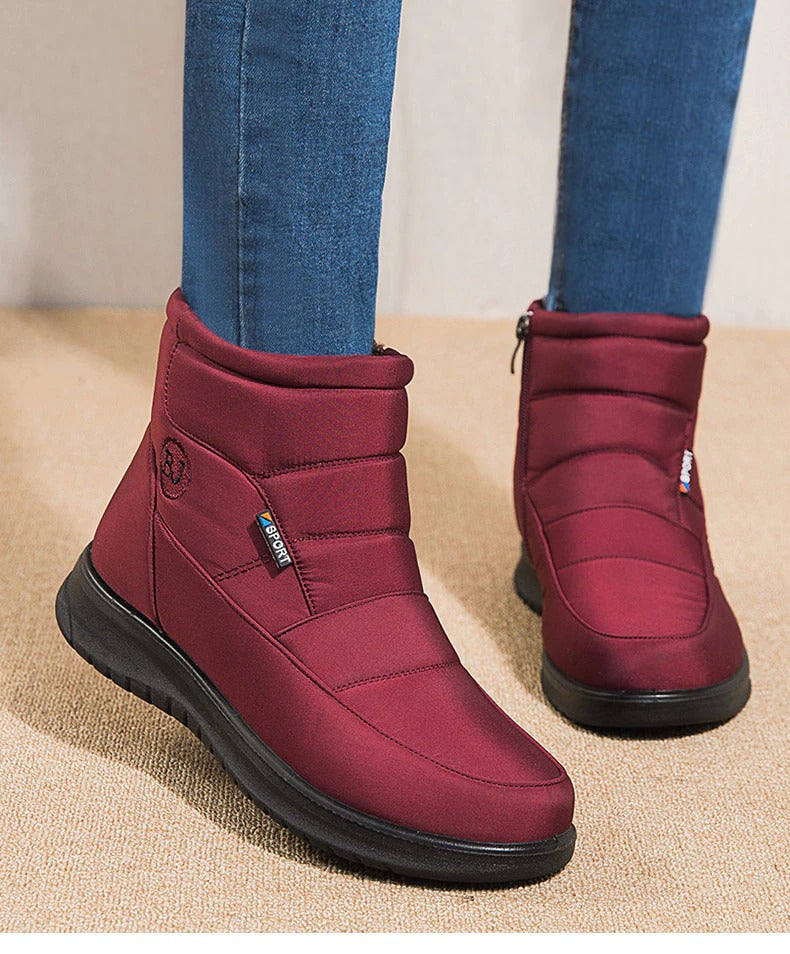 Bottines d'hiver confortables et chaudes pour femmes