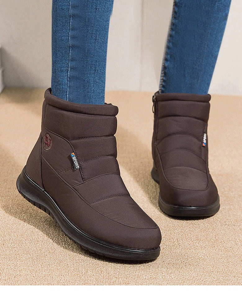 Bottines d'hiver confortables et chaudes pour femmes