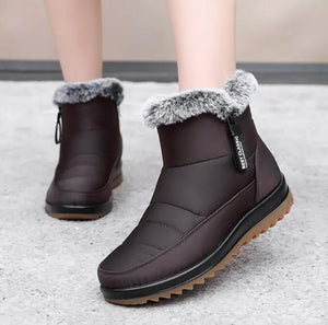 BOTTINES EN PELUCHE Chaud et IMPERMÉABLES pour femmes