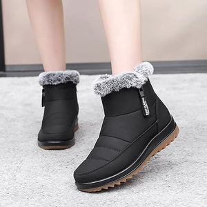 BOTTINES EN PELUCHE Chaud et IMPERMÉABLES pour femmes