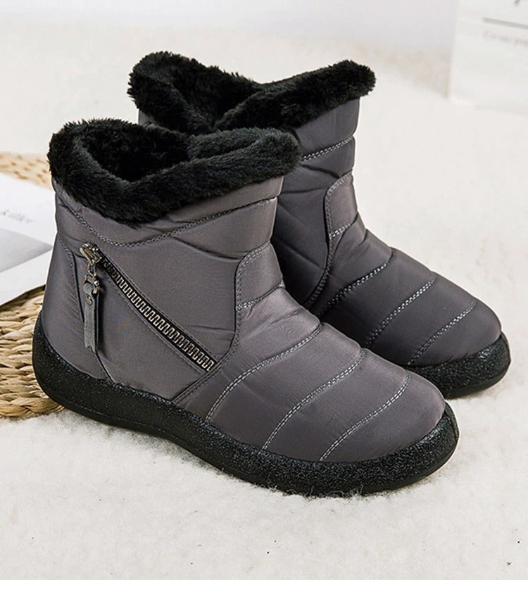 Bottines de neige imperméables et chaudes pour femmes