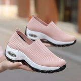 chaussures en tissu respirantes extensibles pour femmes