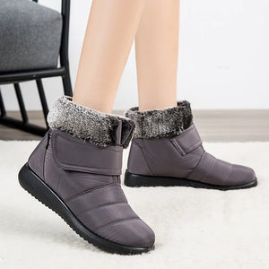 Bottines en coton doux et chaud pour femmes