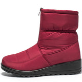 BOTTINES DE NEIGE EN PELUCHE Chaud