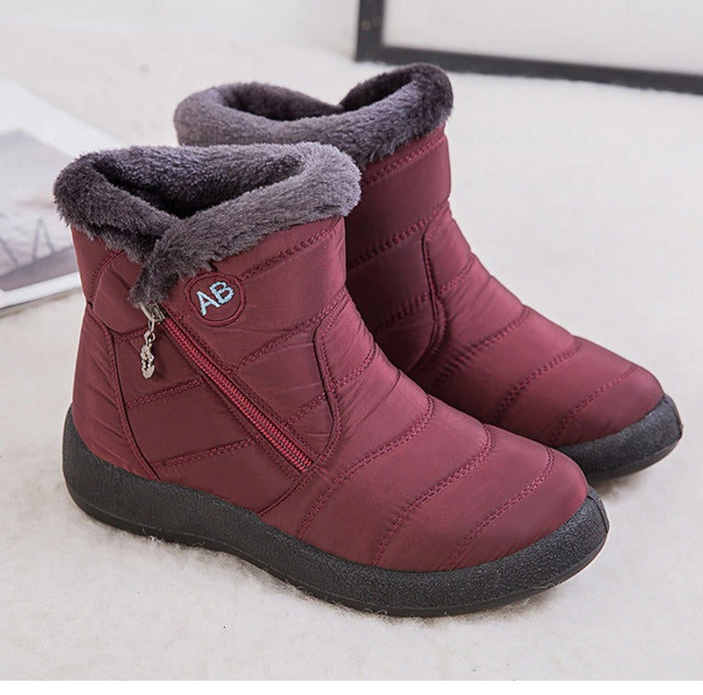 Bottines d'hiver antidérapantes pour femmes