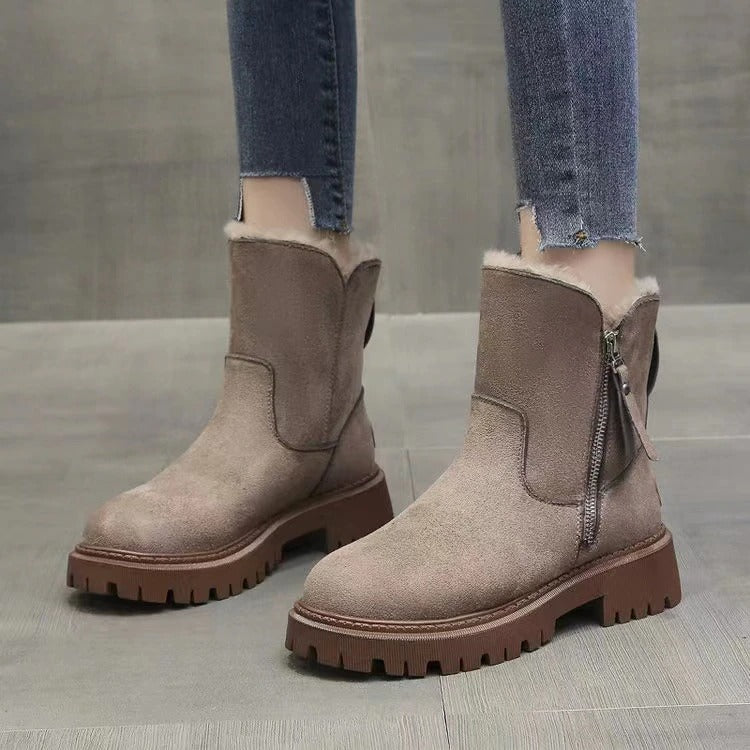 Bottines d'hiver élégantes et confortables pour femmes