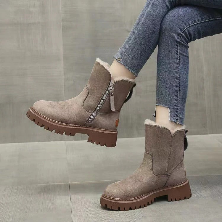 Bottines d'hiver élégantes et confortables pour femmes